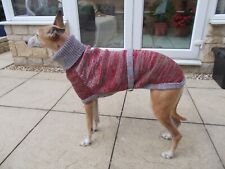 Whippet lurcher knitted for sale  WITNEY