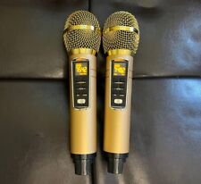 2 X Microfones Sem Fio Masingo Gold para Máquina de Karaokê - Presto G2 comprar usado  Enviando para Brazil