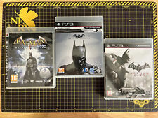 Lote 3 PS3 Batman Origins Arkham Asylum Arkham City Sony PlayStation 3 Ásia EN comprar usado  Enviando para Brazil