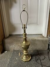 gorgeous large brass lamp for sale  Millington