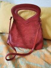 retro vintage leder tasche gebraucht kaufen  Heidelberg-Weststadt