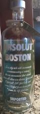 Absolut Boston edición limitada, botella de 1 litro vacía, usado segunda mano  Embacar hacia Argentina