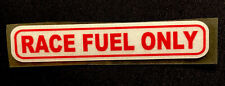 Race fuel sticker for sale  USA
