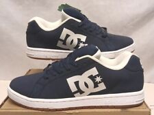 DC GAVELER TRAINERS SHOES NAVY WHITE SIZE 10 EU 44.5 RRP £50.00, used for sale  Shipping to South Africa