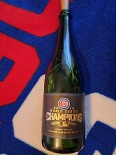 Usado, Botella de champán Chicago Cubs - Serie Mundial 2016 vacía con luces/luces segunda mano  Embacar hacia Argentina