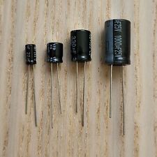 Capacitor eletrolítico 5 peças 10uF-1500uF 35V 25V 16V 10V AU ESTOQUE POSTAGEM RÁPIDA comprar usado  Enviando para Brazil