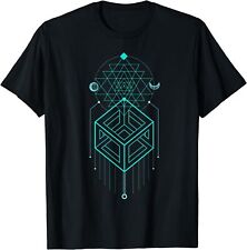 NOVO LIMITADO Totem Cubo Mágico - Geometria Sagrada Camiseta P-3XL comprar usado  Enviando para Brazil
