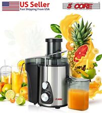 5Core Electric Centrifugal Juicer Fruit Vegetable Extractor Juice Maker Machine for sale  Riverside
