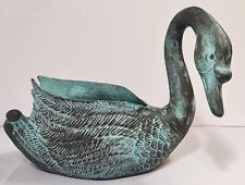 Vtg bronze swan for sale  Middlebury