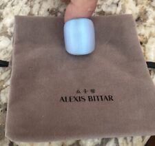 Anel bloco lucite opala (azul) Alexis Bittar 100% autêntico, usado comprar usado  Enviando para Brazil