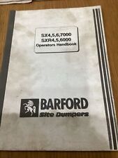 Barford sx4000 sx5000 for sale  BODMIN