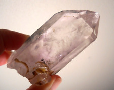 Amethyst Quartz Crystal with Enhydro Brandberg Namibia 70mm 85g for sale  Shipping to South Africa