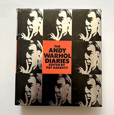 The Andy Warhol Diaries editado por Pat Hackett - tapa dura primera impresión 1989 segunda mano  Embacar hacia Argentina