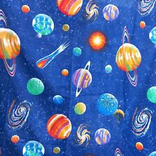 Space planets curtains for sale  YEOVIL