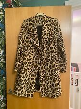 Leopard print trench for sale  WARRINGTON