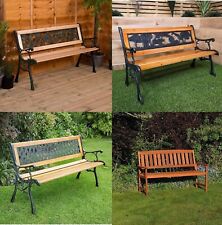 Wooden garden bench for sale  BROXBURN