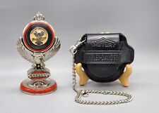 Franklin Mint HARLEY DAVIDSON 1948 Panhead Pocket Watch w/Eagle Stand & Case for sale  Indianapolis