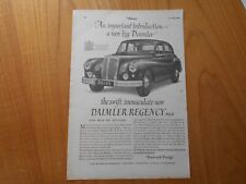 Vintage daimler regency for sale  CHESTER