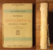 Manuale hoepli oculistica usato  Milano