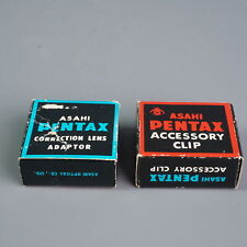 Asahi Pentax Klips akcesoriów + adapter soczewki korekcyjnej - oba w pudełku, używany na sprzedaż  PL