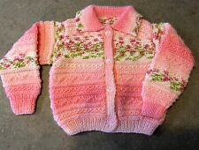 Hand knitted baby for sale  HINCKLEY