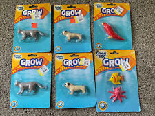 Lote de 6 Dinossauros Grow Creature - Cresce 600% Brinquedos de Banho Reutilizáveis Gato Cachorro Papagaio, usado comprar usado  Enviando para Brazil