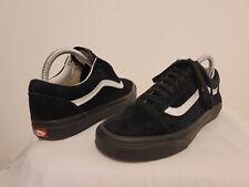 Sapatos de skate Vans camurça preta repelente de água Heiq Eco Dry Dupont old skool masculino 7 comprar usado  Enviando para Brazil