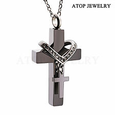 Cross urn necklace for sale  San Diego