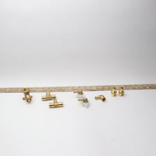 (8-Pk) SharkBite Shower & Tub Push To Connect Fittings Brass 1/2" - Assorted, used for sale  Shipping to South Africa