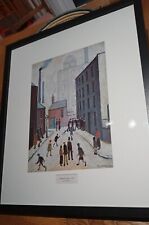 Framed lowry print for sale  NORTHWICH