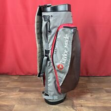Taylor Made Golf Bag Grey & Red Vintage Retro 4 Way Divider , used for sale  Shipping to South Africa