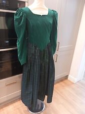 Vintage green vevet for sale  UK