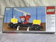Lego 12 V Kolej 7817 Oryginalne opakowanie Żuraw Wagon RZADKOŚĆ pasuje do 7750 7727 7740 7760 7815 na sprzedaż  Wysyłka do Poland