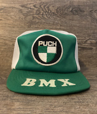 Puch BMX Vintage Trucker Hat - Snapback - Mesh - Green/White - Super Rare!, used for sale  Shipping to South Africa