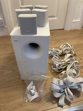 White bose acoustimass for sale  HARROW