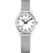 Usado, Mondaine Evo2 26mm relógio de quartzo feminino mostrador branco aço inoxidável MSE.26110.SM comprar usado  Enviando para Brazil