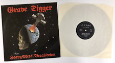 GRAVE DIGGER Heavy Metal Breakdown 1984 debut LP alemão discos de ruído QUASE EM PERFEITO ESTADO comprar usado  Enviando para Brazil