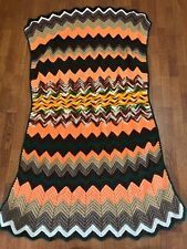 Cobertor afegão vintage 60”x36” padrão colorido fim da cama comprar usado  Enviando para Brazil