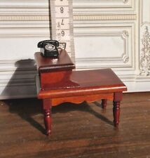 dolls house furniture 1/12 scale Phone Table And Phone for sale  Shipping to South Africa