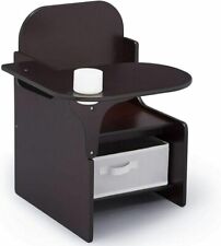 Toddlers  ChairDelta Children MySize Chair Desk with Storage Bin, Dark Chocolate for sale  Shipping to South Africa