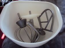 Kenwood Chef D Shaped bowl Genuine 28589 + 3 Attachments , Mixer for sale  Shipping to South Africa