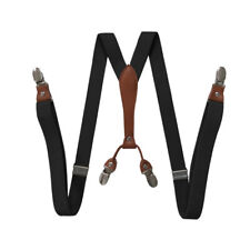 Men solid suspenders for sale  Ireland