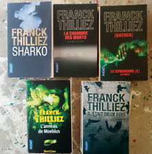 Lot thrillers franck d'occasion  Luxeuil-les-Bains