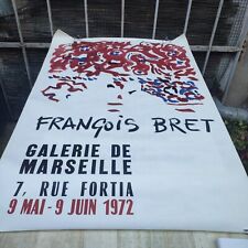 Affiche lithographiée rare d'occasion  Grenoble-