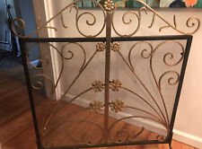 Fireplace gate floral for sale  Ithaca