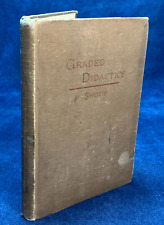 Livro antigo de 1889 DIDÁTICA CLASSIFICADA para professores POR WILLIAM J. SHOUP HC com desdobramento, usado comprar usado  Enviando para Brazil