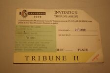 Ticket standard liege d'occasion  Jujurieux