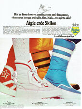 PUBLICITE ADVERTISING 115  1972  les chaussures après-ski Skilon de Aigle d'occasion  Roquebrune-sur-Argens