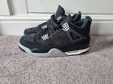 Used, Jordan 4 Retro SE Mid Black Canvas UK 8 for sale  Shipping to South Africa