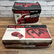Dirt Devil Handy Zip DD150Z Plus Handheld Vacuum Cleaner Red Car Caravan Tools  for sale  Shipping to South Africa